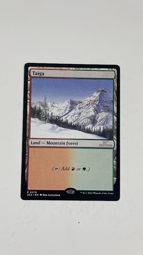 Taiga 30th holo Taiga 30th holo - Image 1