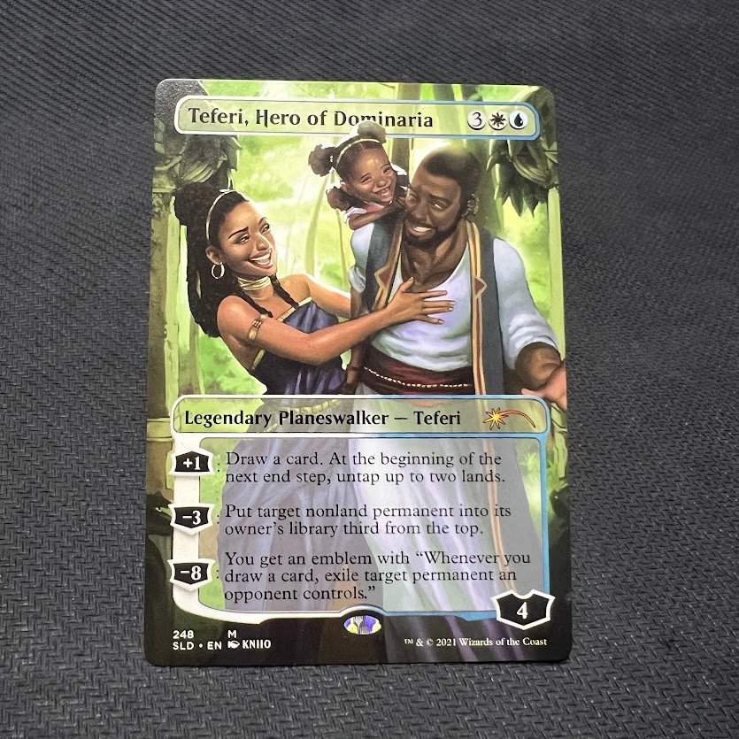 Teferi, Hero of Dominaria SLD Teferi, Hero of Dominaria SLD - Image 1
