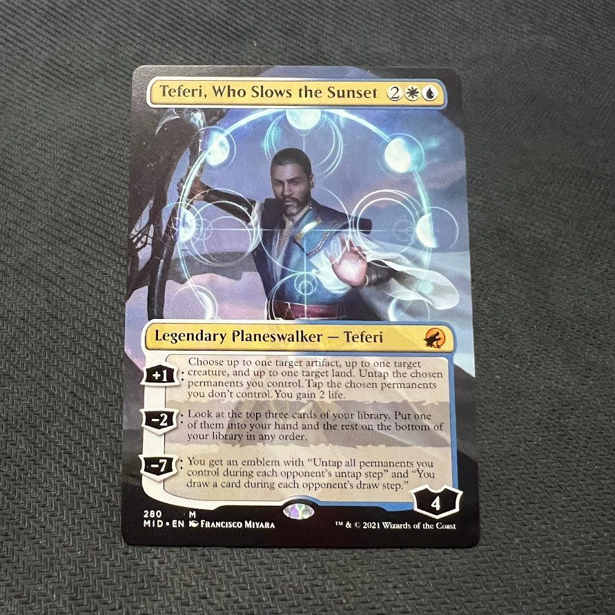 Teferi, Who Slows the Sunset Borderless Teferi, Who Slows the Sunset Borderless - Image 1