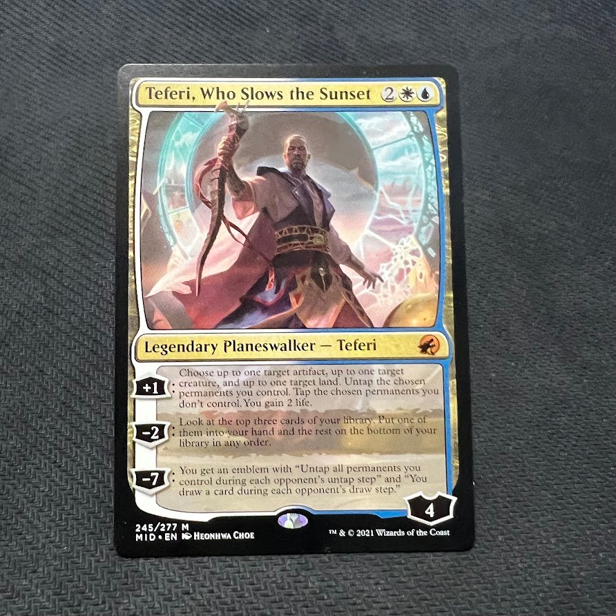 Teferi, Who Slows the Sunset regular Teferi, Who Slows the Sunset regular - Image 1