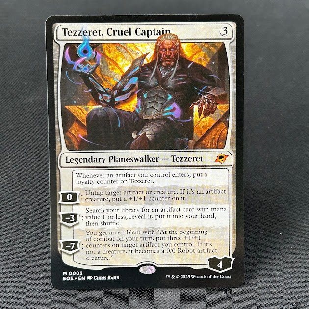 Tezzeret, Cruel Captain EOE #2 Tezzeret, Cruel Captain EOE #2 - Image 1