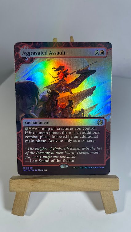 Aggravated Assault 0039 foil WOT Aggravated Assault 0039 foil WOT - Image 1