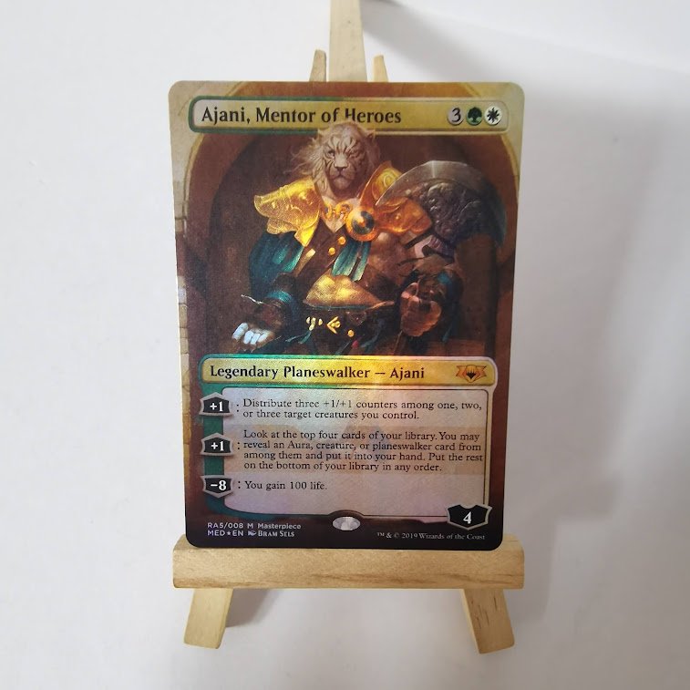Ajani, Mentor of Heroes Mythic Edition foil Ajani, Mentor of Heroes Mythic Edition foil - Image 1
