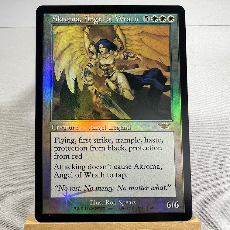 Akroma, Angel of Wrath LGN foil Akroma, Angel of Wrath LGN foil - Image 1