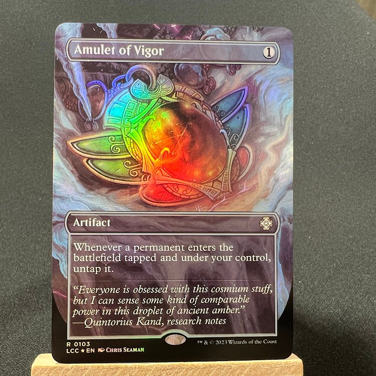 Amulet of Vigor LCC foil Amulet of Vigor LCC foil - Image 1