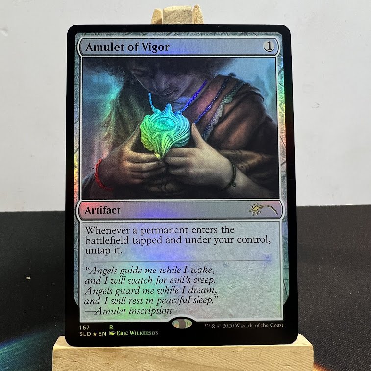 Amulet of Vigor SLD Foil Amulet of Vigor SLD Foil - Image 1