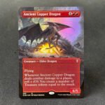 Ancient Copper Dragon borderless 368 Foil