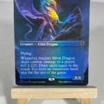 Ancient Silver Dragon borderless foil