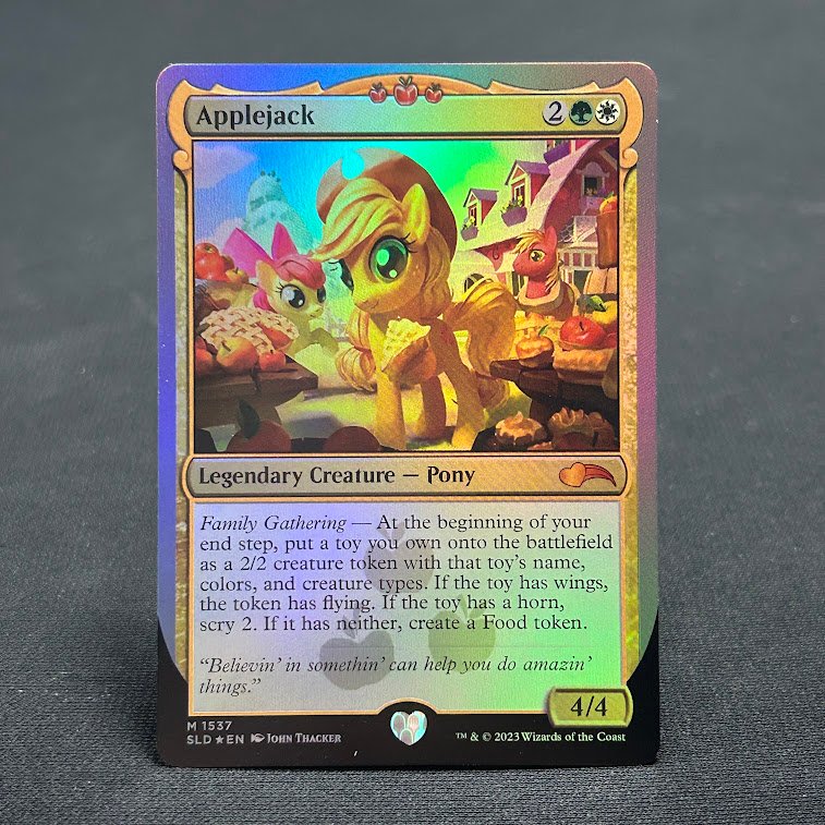 Applejack SLD #1537 foil Applejack SLD #1537 foil - Image 1