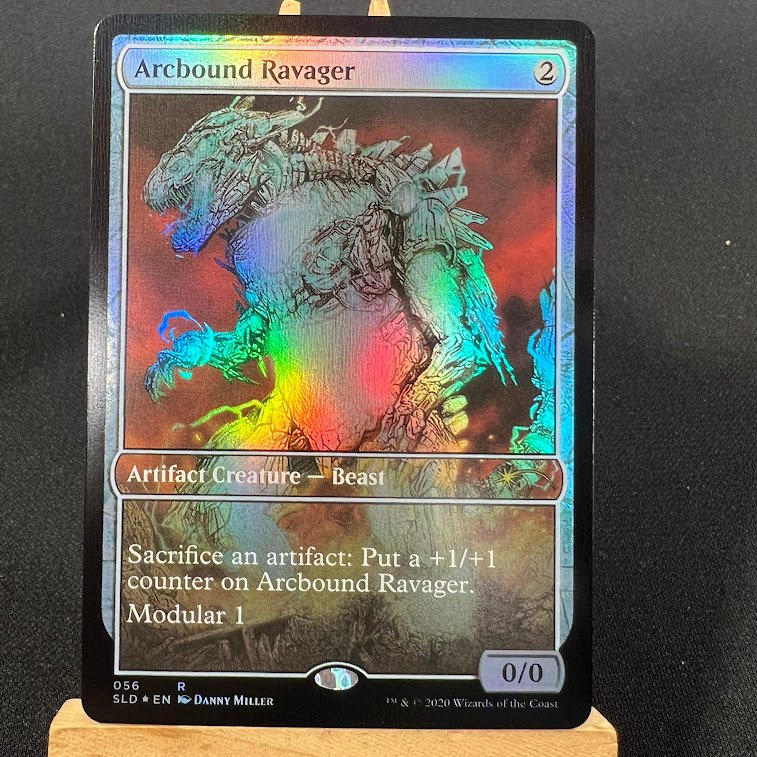 Arcbound Ravager SLD 056 foil Arcbound Ravager SLD 056 foil - Image 1