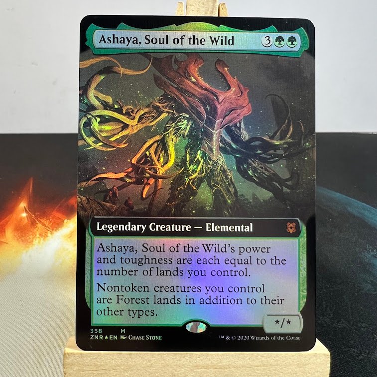 Ashaya, Soul of the Wild 358 Extended foil Ashaya, Soul of the Wild 358 Extended foil - Image 1