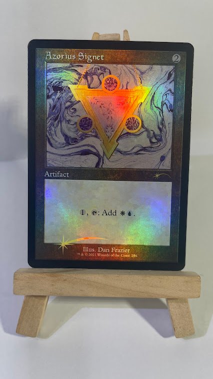 Azorius Signet OLD FRAME FOIL Azorius Signet OLD FRAME FOIL - Image 1