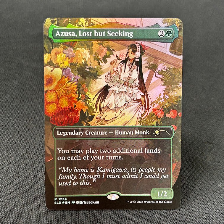 Azusa, Lost but Seeking SLD#1234 foil Azusa, Lost but Seeking SLD#1234 foil - Image 1