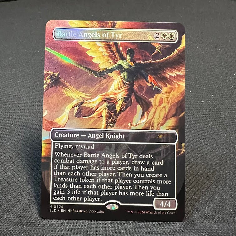 Battle Angels of Tyr SLD #875 foil Battle Angels of Tyr SLD #875 foil - Image 1