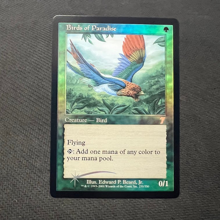 Birds of Paradise 7th foil Birds of Paradise 7th foil - Image 1