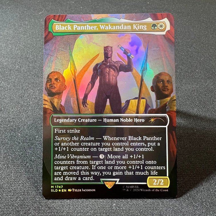 Black Panther, Wakandan King foil Black Panther, Wakandan King foil - Image 1