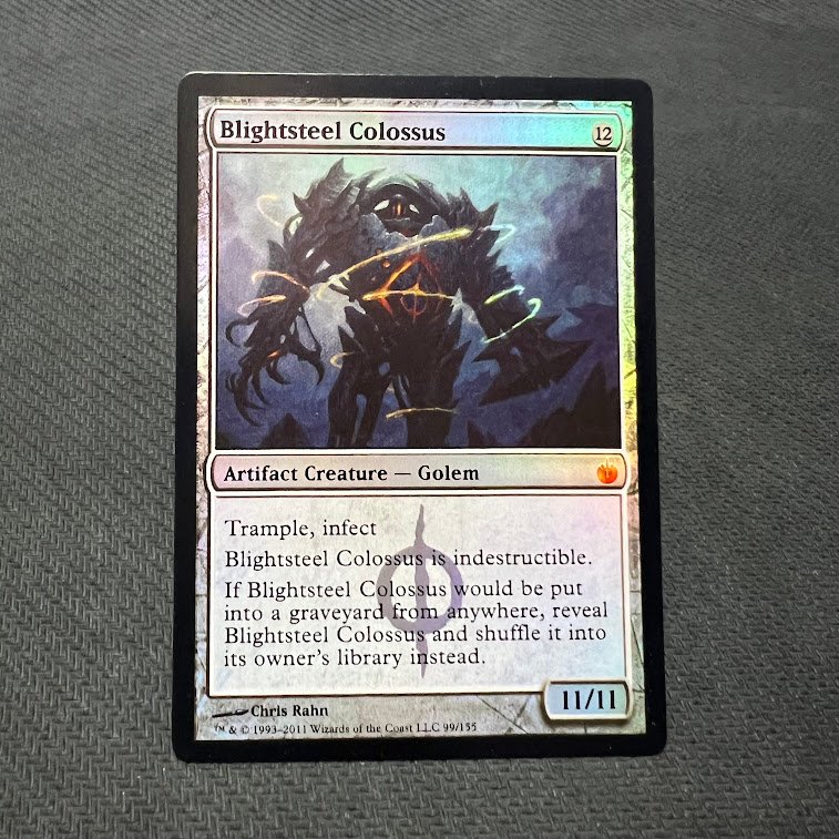 Blightsteel Colossus MBS foil Blightsteel Colossus MBS foil - Image 1
