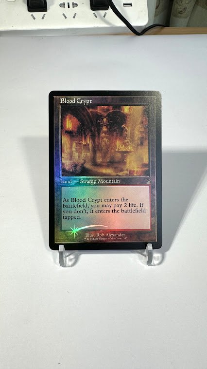 Blood Crypt RVR Old Frame foil Blood Crypt RVR Old Frame foil - Image 1
