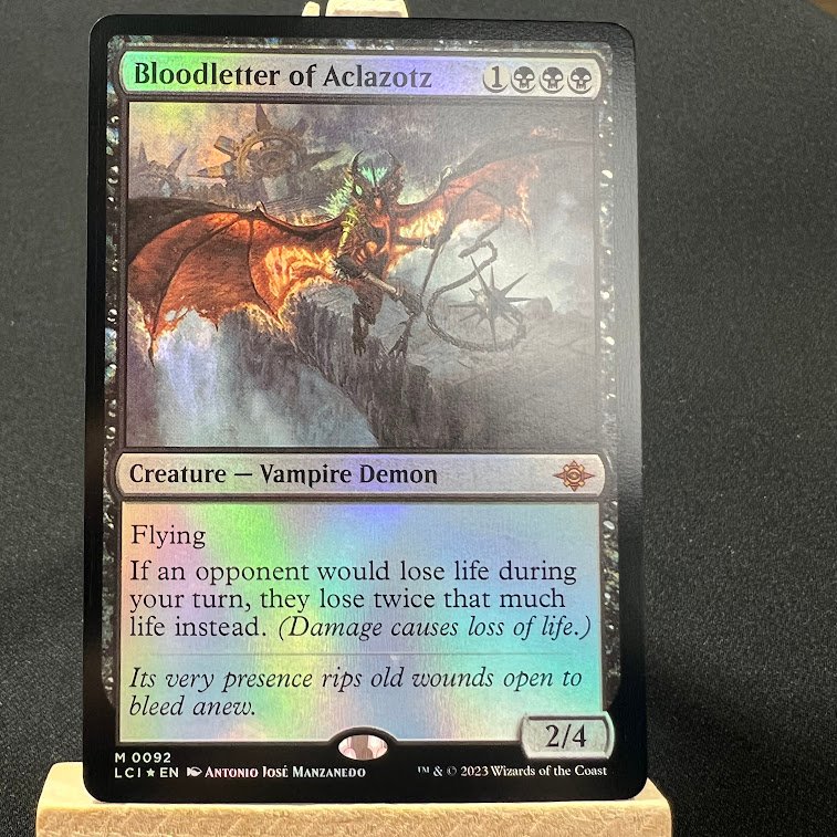 Bloodletter of Aclazotz 92 foil Bloodletter of Aclazotz 92 foil - Image 1
