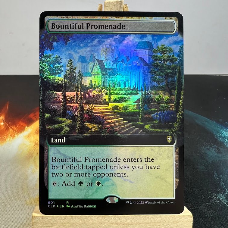 Bountiful Promenade Extended Art 601 foil Bountiful Promenade Extended Art 601 foil - Image 1