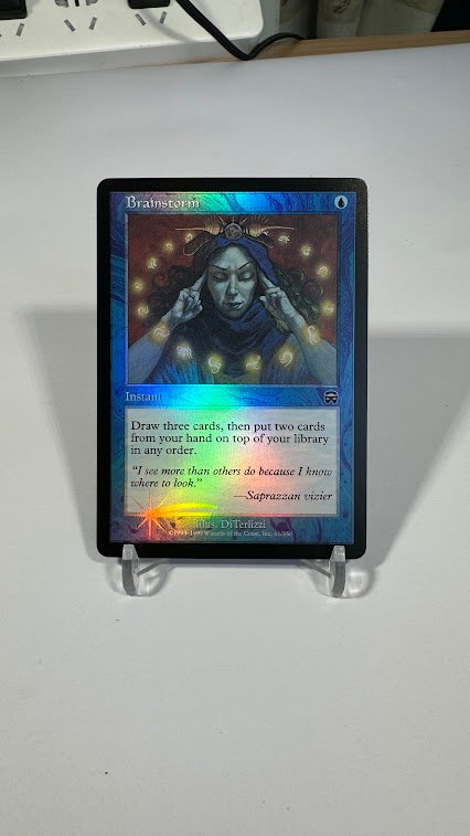 Brainstorm Mercadian Masques foil Brainstorm Mercadian Masques foil - Image 1