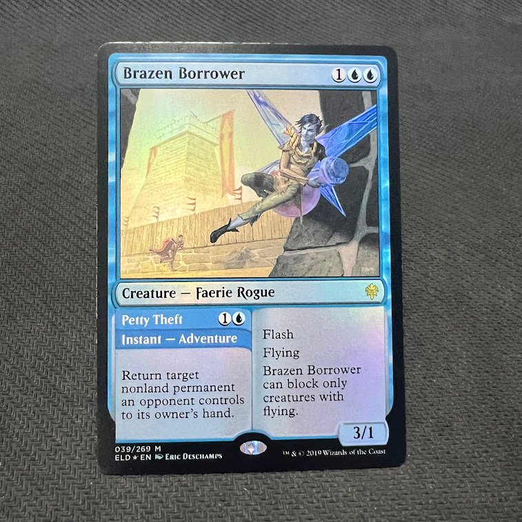 Brazen Borrower regular art foil Brazen Borrower regular art foil - Image 1