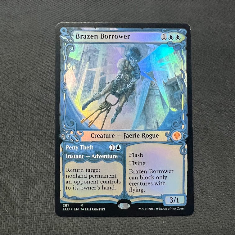 Brazen Borrower showcase foil Brazen Borrower showcase foil - Image 1