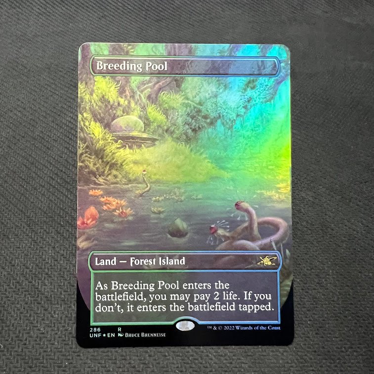 Breeding Pool UNF Borderless FOIL Breeding Pool UNF Borderless FOIL - Image 1