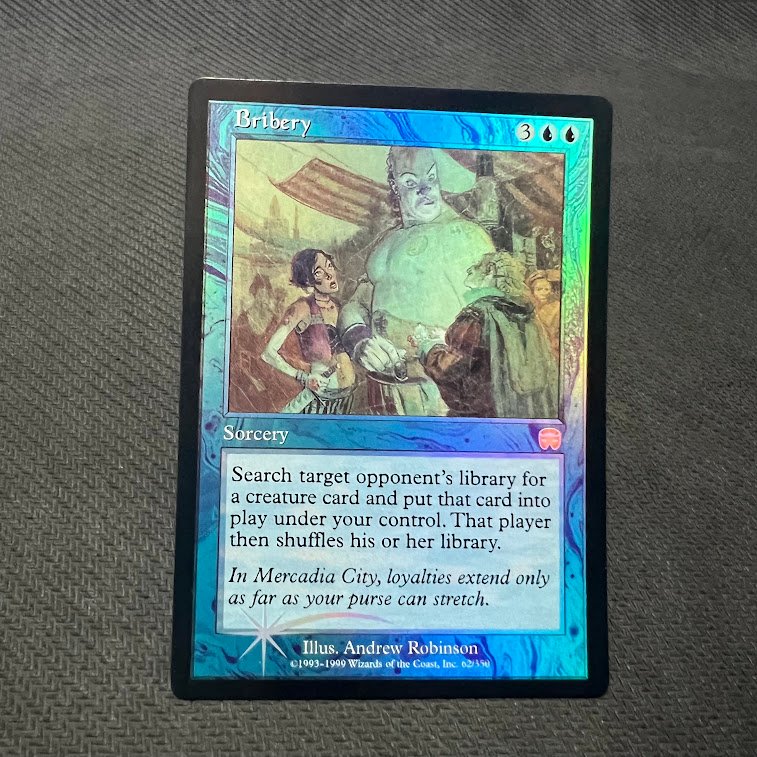 Bribery Mercadian Masques foil Bribery Mercadian Masques foil - Image 1