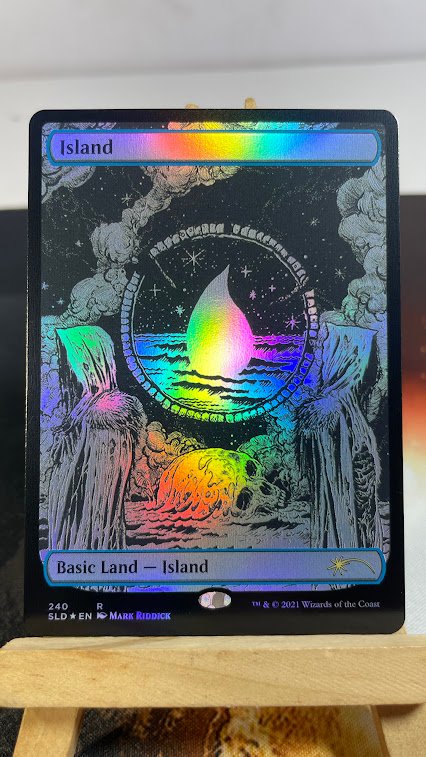 Brutality Basic Land Island Foil Brutality Basic Land Island Foil - Image 1