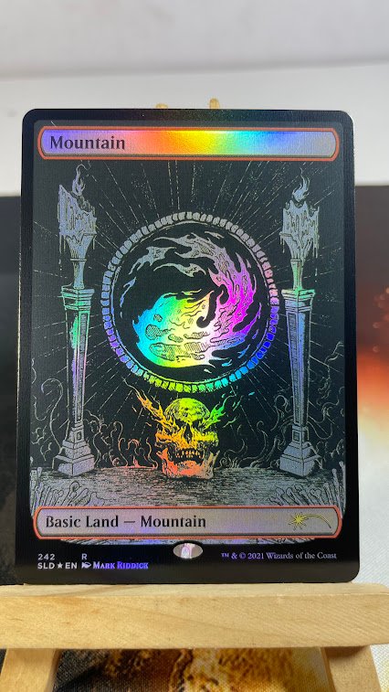 Brutality Basic Land Mountain Foil Brutality Basic Land Mountain Foil - Image 1