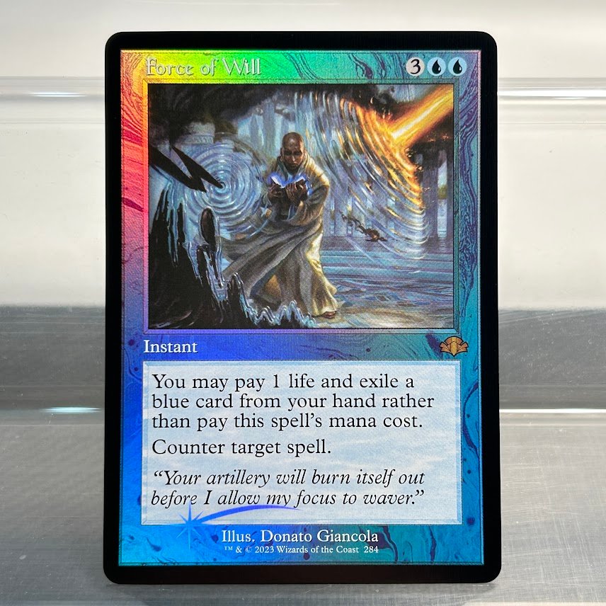 Force of Will old frame foil Force of Will old frame foil - Image 1