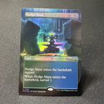 Hedge Maze borderless foil