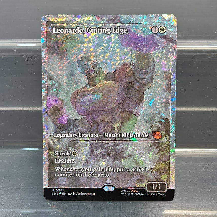 Leonardo, Cutting Edge #0291-EN foil Leonardo, Cutting Edge #0291-EN foil - Image 1