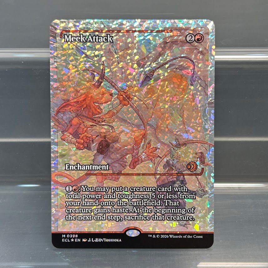 Meek Attack-EN foil Meek Attack-EN foil - Image 1