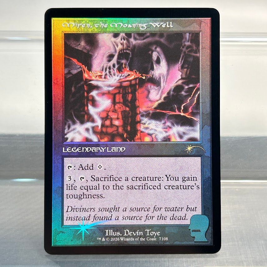Miren, the Moaning Well SLD #7108 foil Miren, the Moaning Well SLD #7108 foil - Image 1