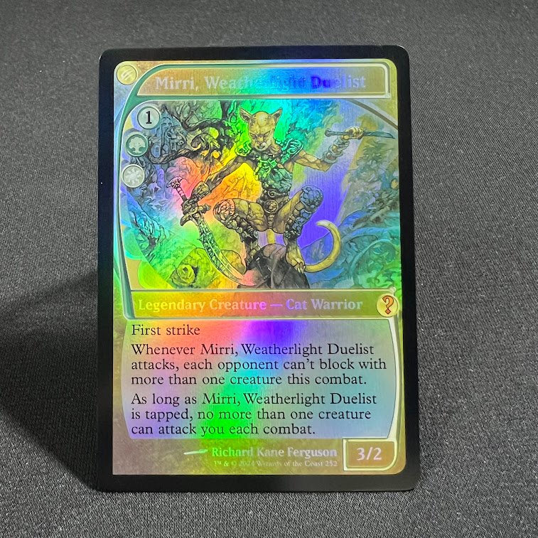 Mirri, Weatherlight Duelist MB2 foil Mirri, Weatherlight Duelist MB2 foil - Image 1
