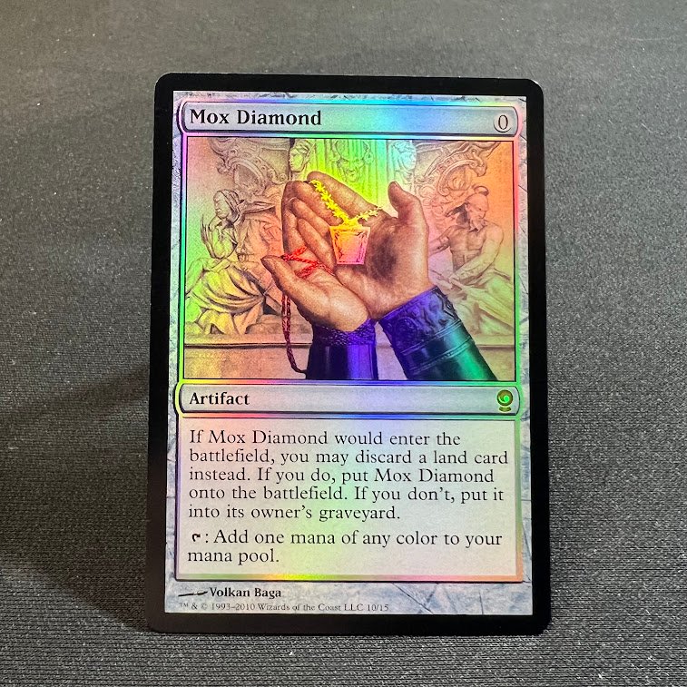 Mox Diamond (FOIL) - From the Vault Foil Mox Diamond (FOIL) - From the Vault Foil - Image 1