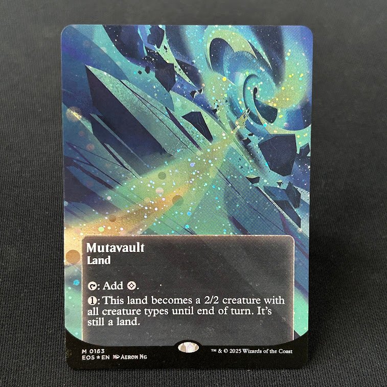 Mutavault EOS #163 New Galaxy Foil Mutavault EOS #163 New Galaxy Foil - Image 1