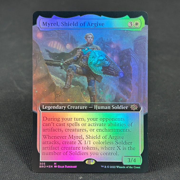 Myrel, Shield of Argive Extend art #305 foil Myrel, Shield of Argive Extend art #305 foil - Image 1