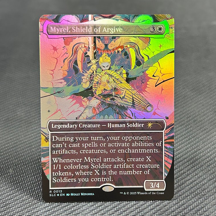 Myrel, Shield of Argive SLC foil Myrel, Shield of Argive SLC foil - Image 1
