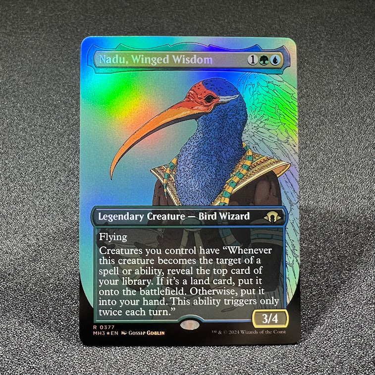 Nadu, Winged Wisdom #377 foil Nadu, Winged Wisdom #377 foil - Image 1