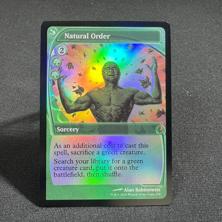 Natural Order MB2 foil Natural Order MB2 foil - Image 1