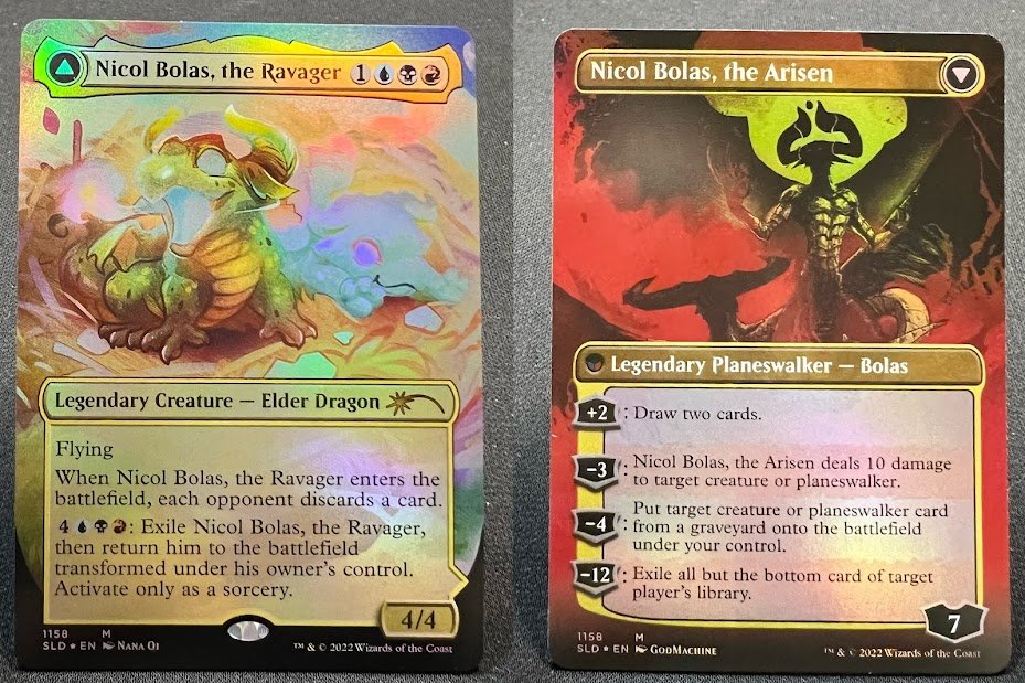 Nicol Bolas, the Ravager Nicol Bolas, the Arisen SLD 1158 foil Nicol Bolas, the Ravager Nicol Bolas, the Arisen SLD 1158 foil - Image 1