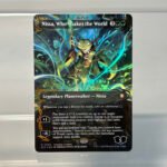 Nissa, Who Shakes the World #96 (raised golden foil)EN