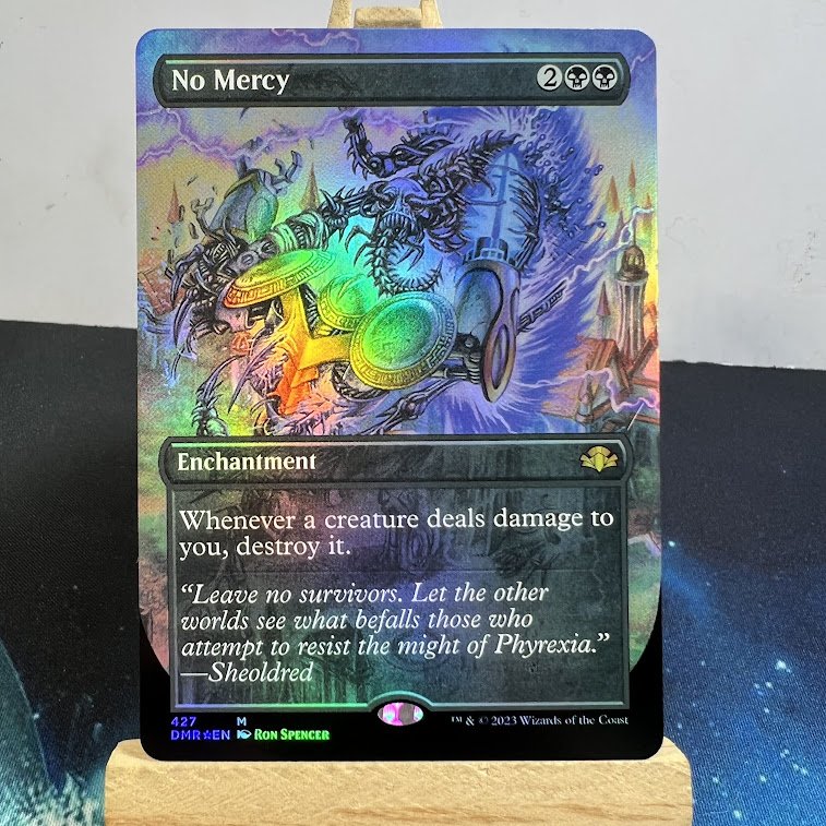 No Mercy (Extended Art) DMR foil No Mercy (Extended Art) DMR foil - Image 1