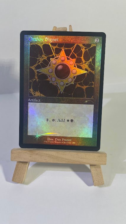Orzhov Signet OLD FRAME FOIL Orzhov Signet OLD FRAME FOIL - Image 1