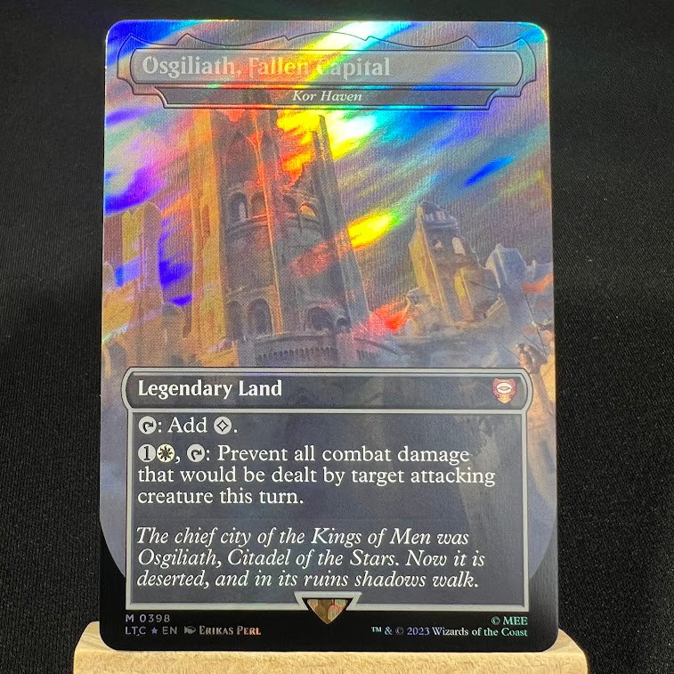 Osgiliath, Fallen Capital 398 Surge foil Osgiliath, Fallen Capital 398 Surge foil - Image 1