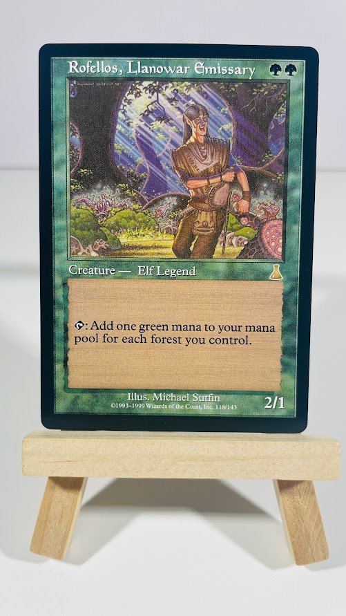 Rofellos, Llanowar Emissary Rofellos, Llanowar Emissary - Image 1