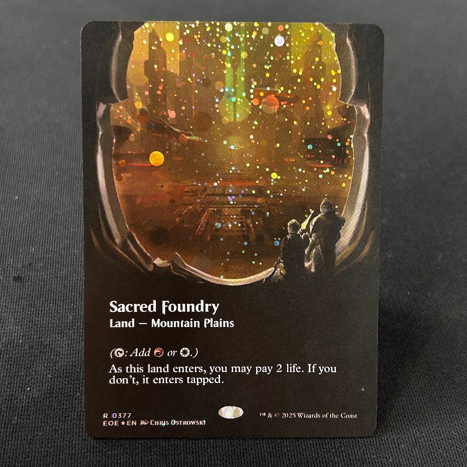 Sacred Foundry EOE #377 New Galaxy Foil Sacred Foundry EOE #377 New Galaxy Foil - Image 1